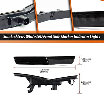 た*ま様 CHALLENGER LEDライト Amazon.com: LED Side Marker Light for Dodge Challenger 2015